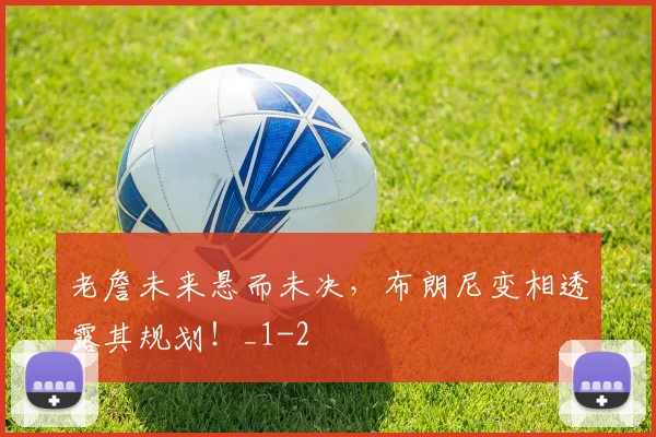 老詹未来悬而未决，布朗尼变相透露其规划！_1